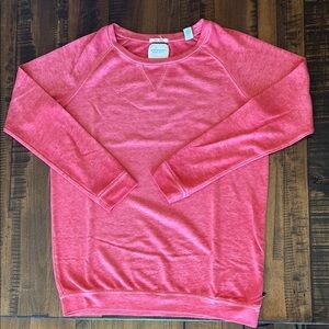 Pink Raglan Sleeve Sweatshirt